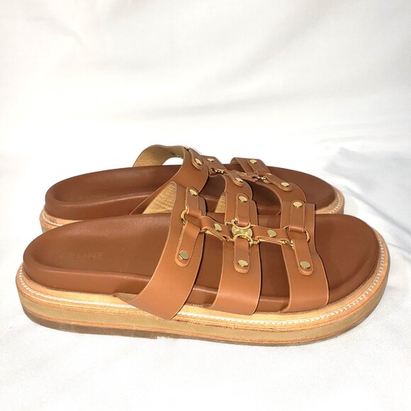 CELINE - TIPPI SLIDE in CALFSKIN - Picture 6 of 14